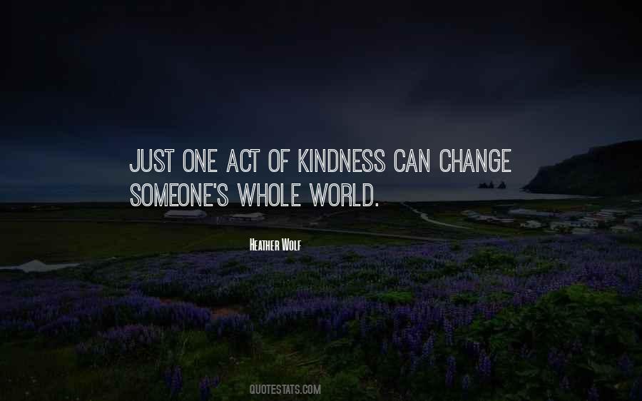 World Kindness Quotes #1299233