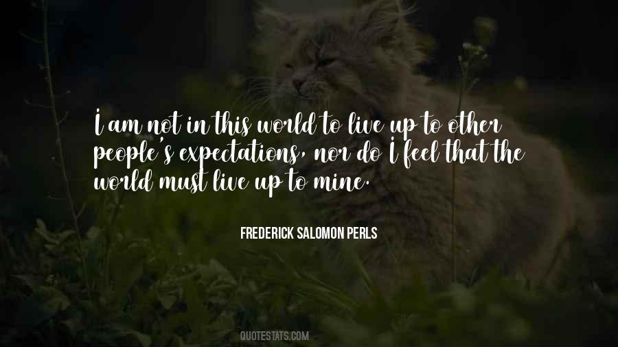 Quotes About Not Expectations #208886