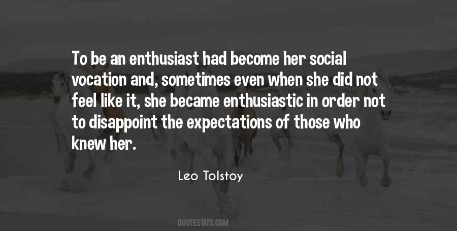 Quotes About Not Expectations #232134