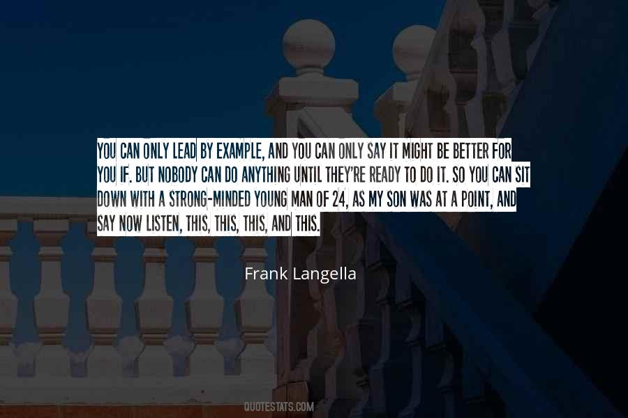 Strong Young Man Quotes #1348092