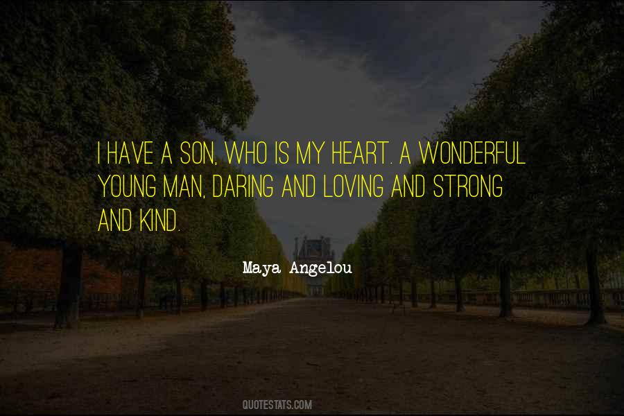 Strong Young Man Quotes #406435