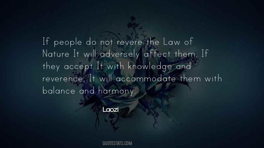 Quotes About Harmony And Balance #425762