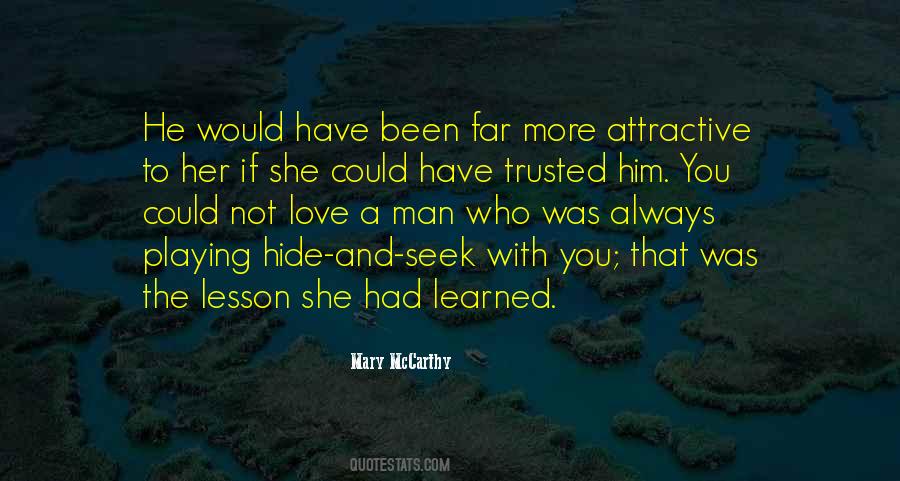 She Trusted Him Quotes #1113924
