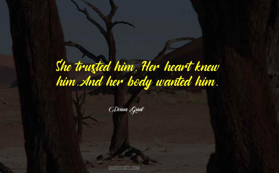 She Trusted Him Quotes #1614298