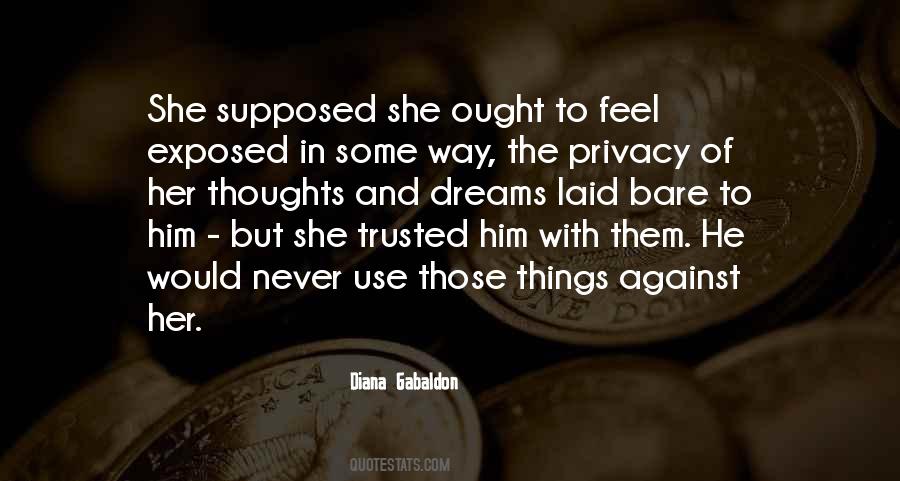 She Trusted Him Quotes #611907