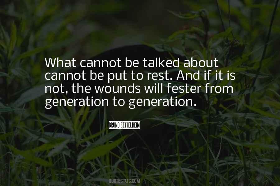 From Generation To Generation Quotes #1485441