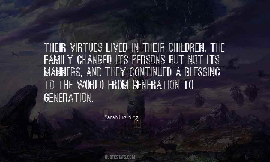 From Generation To Generation Quotes #1543919