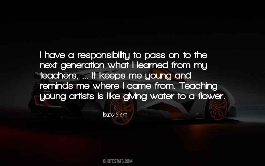 From Generation To Generation Quotes #298503