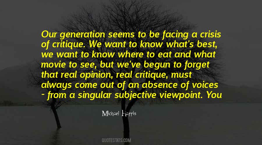 From Generation To Generation Quotes #531210