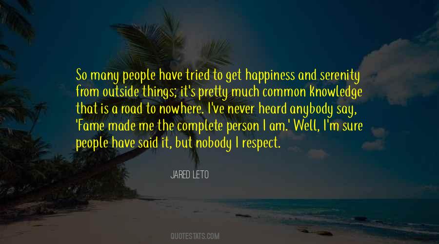 Outside Happiness Quotes #1189345