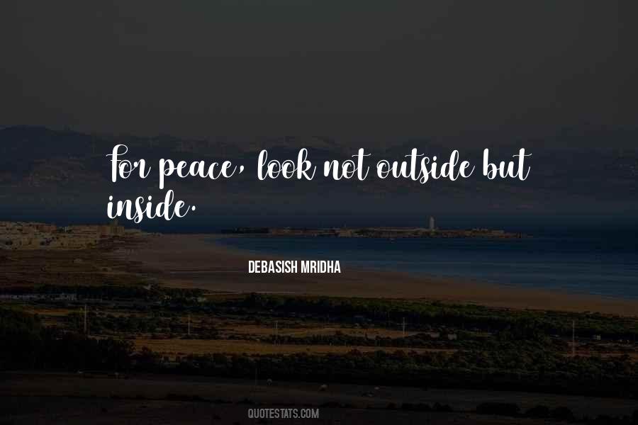 Outside Happiness Quotes #1227370
