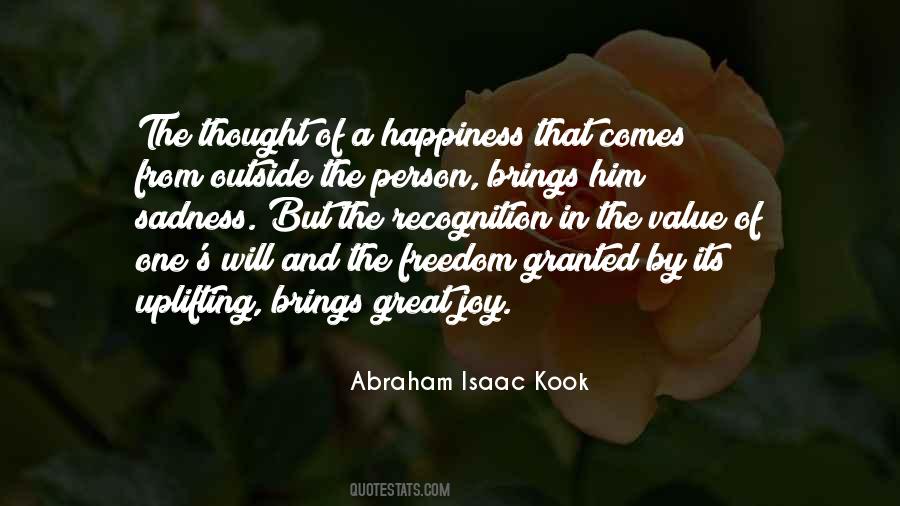 Outside Happiness Quotes #532090