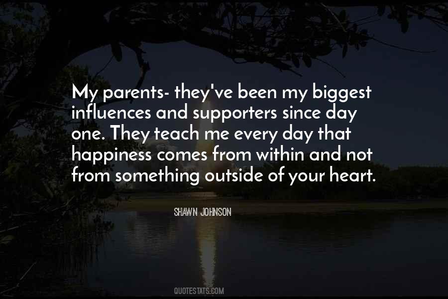 Outside Happiness Quotes #782844