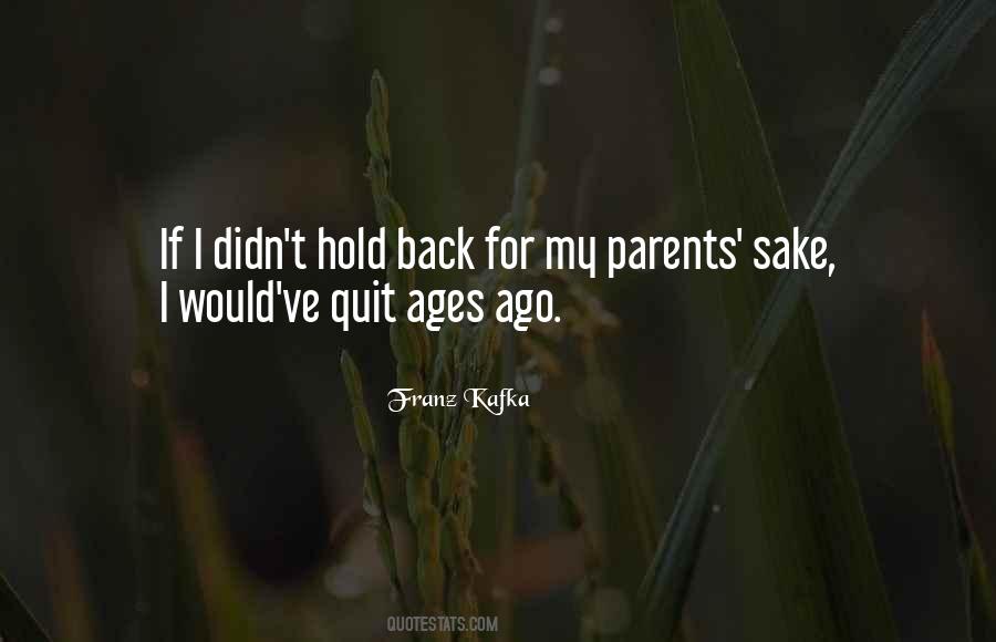 For My Parents Quotes #983829