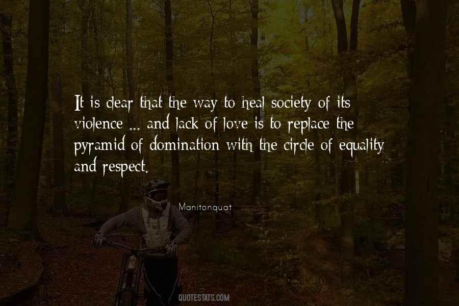 Society Love Quotes #1516253
