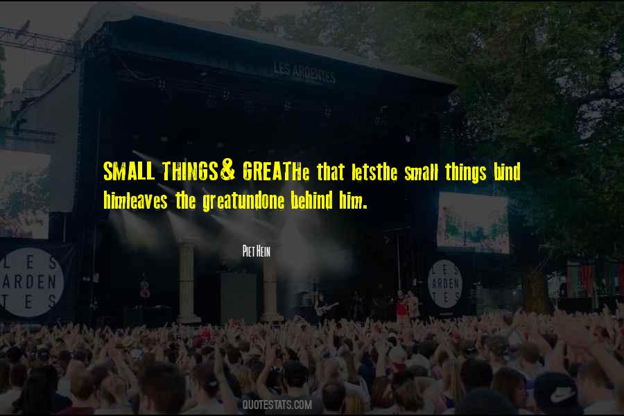 Small Leaves Quotes #1071735