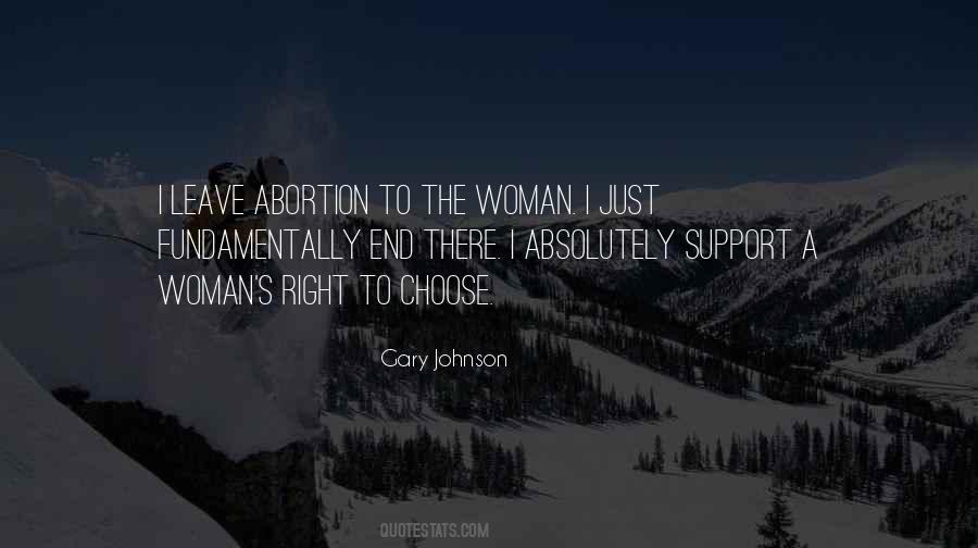 Abortion Support Quotes #562191