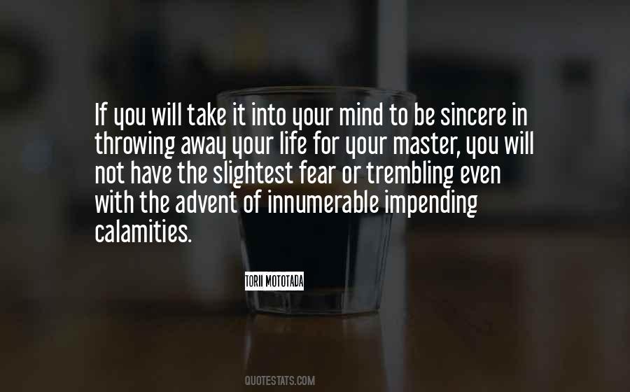 Master Your Fear Quotes #1289067