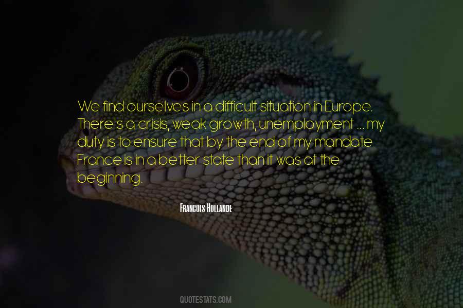 Crisis Situation Quotes #1033205