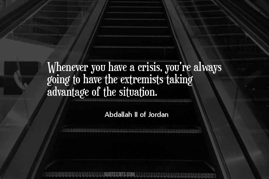 Crisis Situation Quotes #1200052