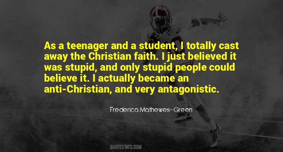 Anti Faith Quotes #221955