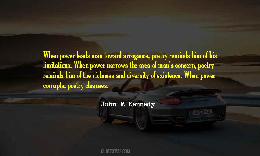 Arrogance Power Quotes #1637679