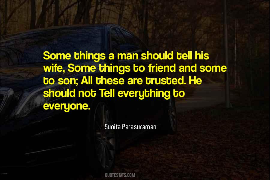 For Wife And Son Quotes #159278