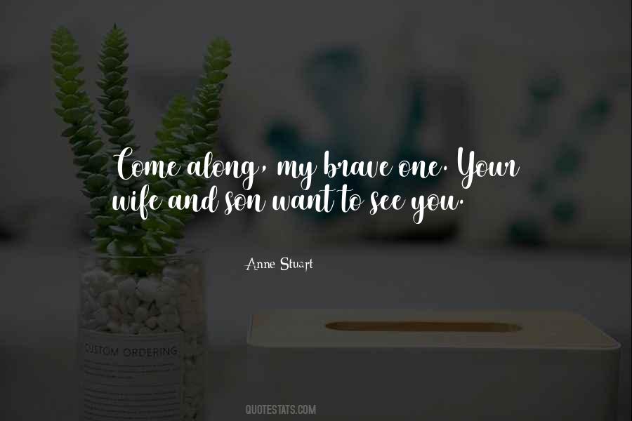 For Wife And Son Quotes #637023
