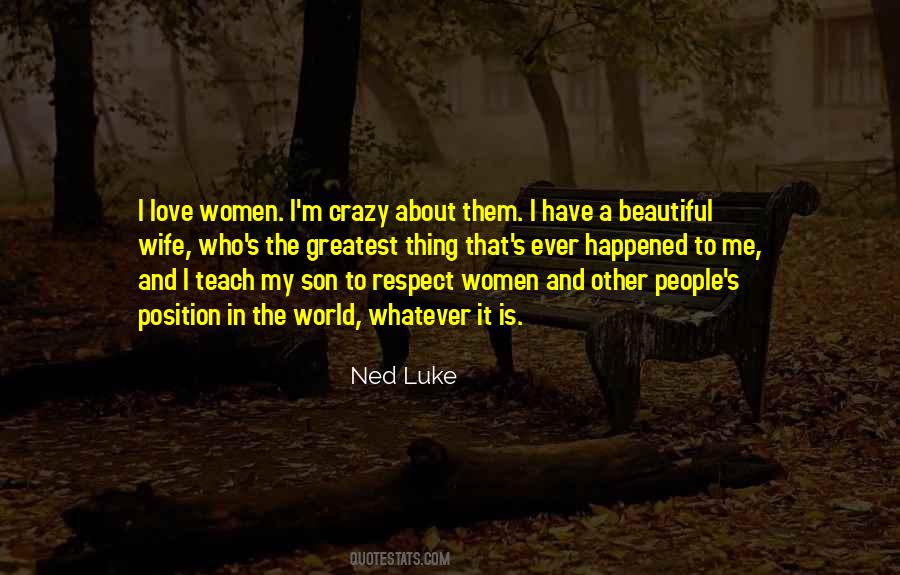 For Wife And Son Quotes #734000
