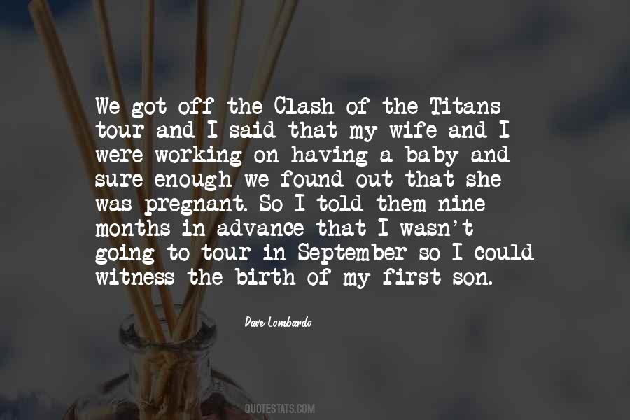 For Wife And Son Quotes #746007