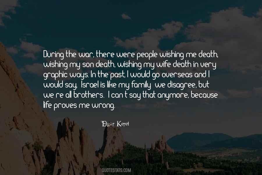 For Wife And Son Quotes #830023