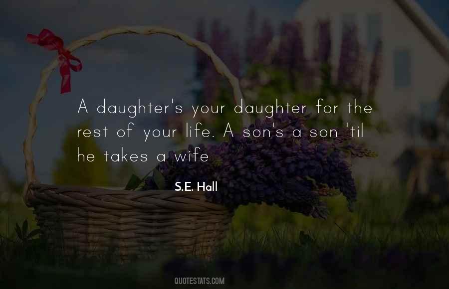 For Wife And Son Quotes #858795
