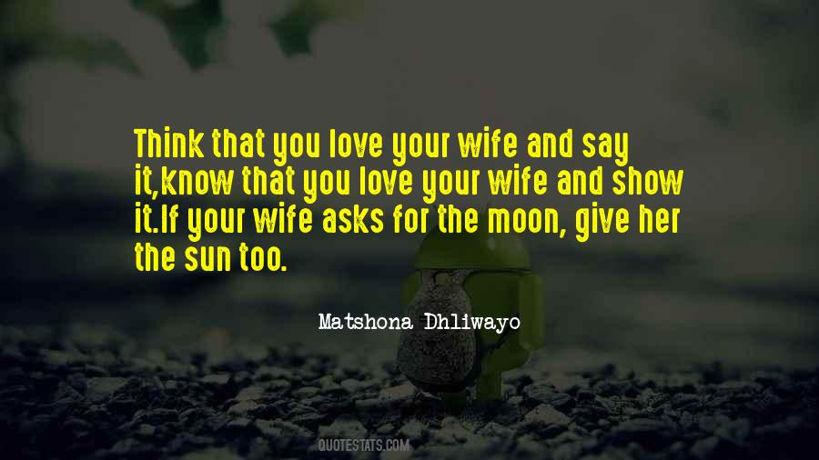 For Wife Love Quotes #402850