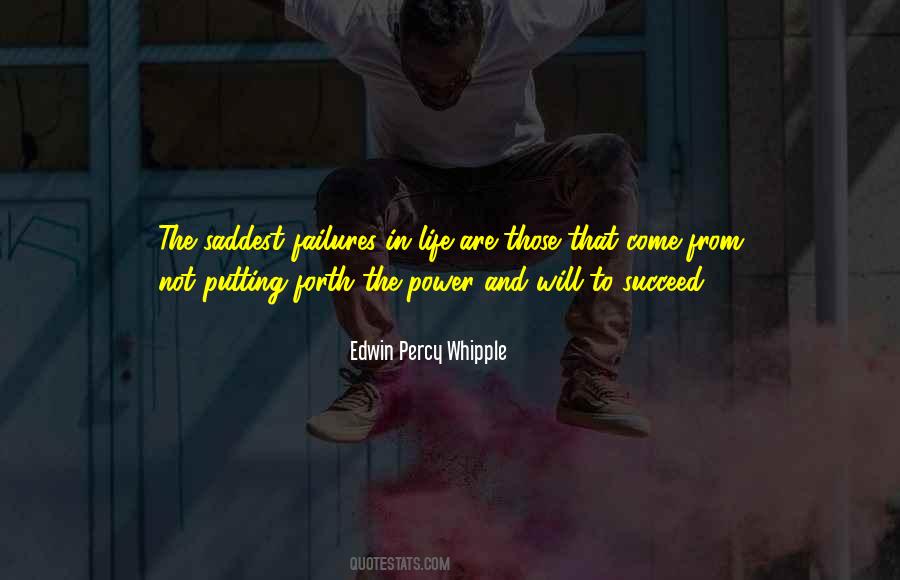 Success In Failure Quotes #196389