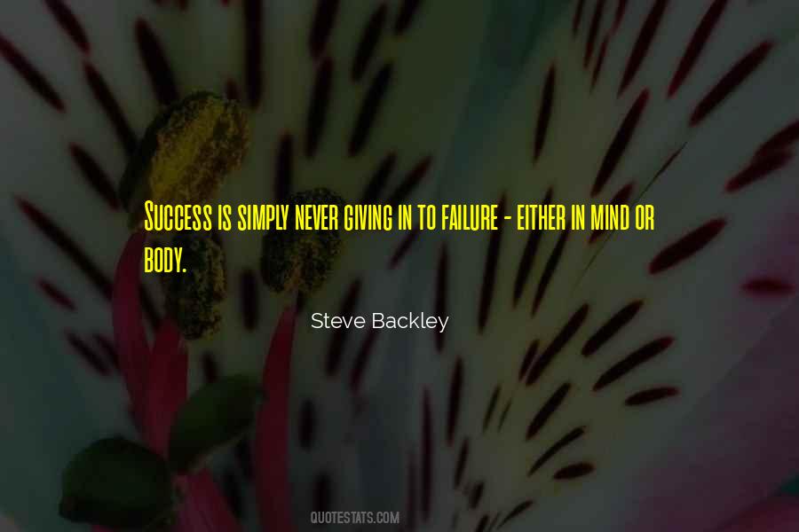 Success In Failure Quotes #689713