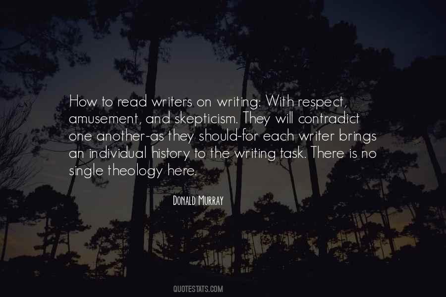 Respect To One Another Quotes #482337