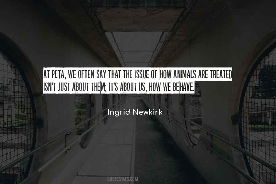 How We Behave Quotes #322371