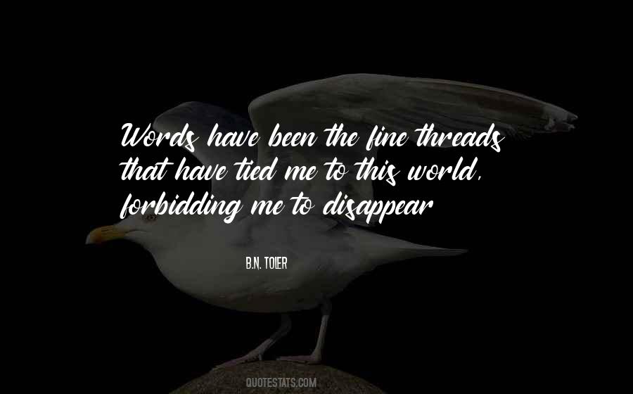 Forbidding Quotes #1341415