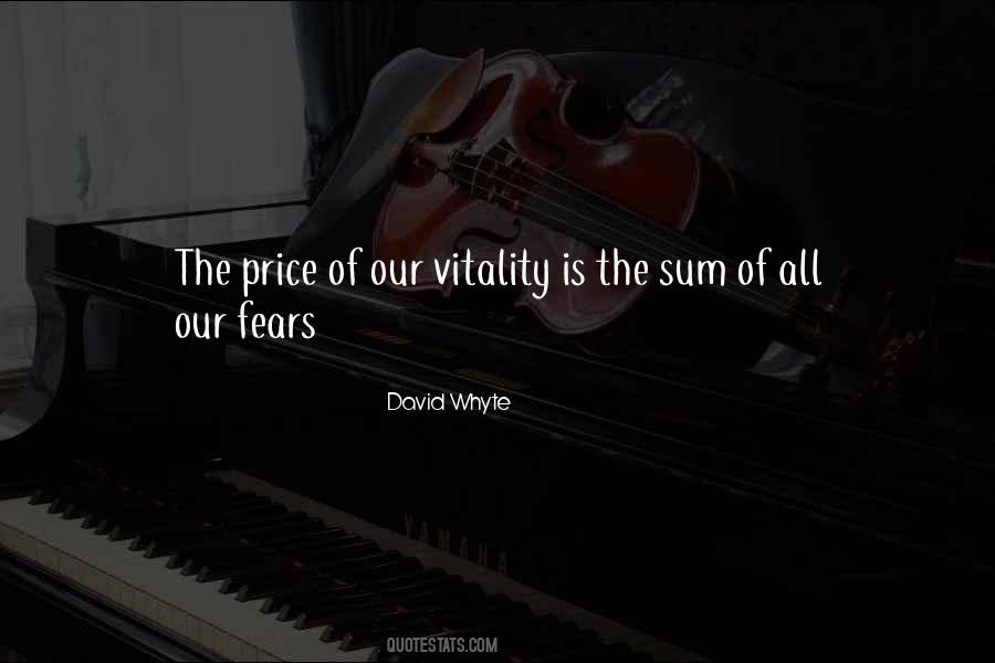 Sum Of All Fears Quotes #1434935