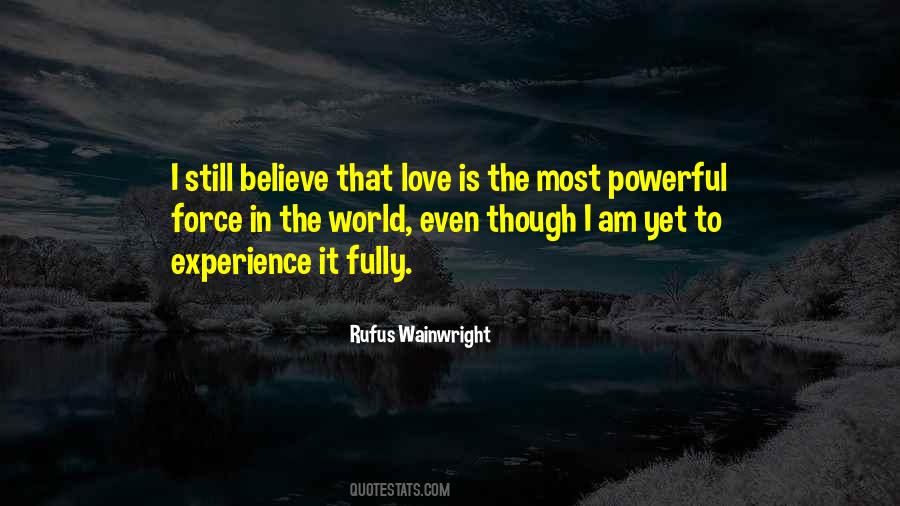 Force In Love Quotes #325327
