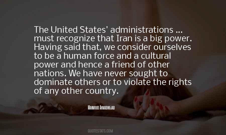 Quotes About Power Of A Country #738818