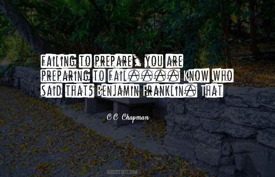 If You Fail To Prepare Quotes #236482