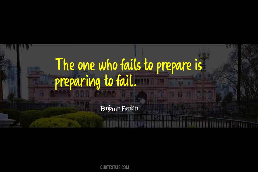 If You Fail To Prepare Quotes #734203