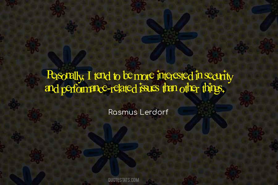 Performance Related Quotes #615809