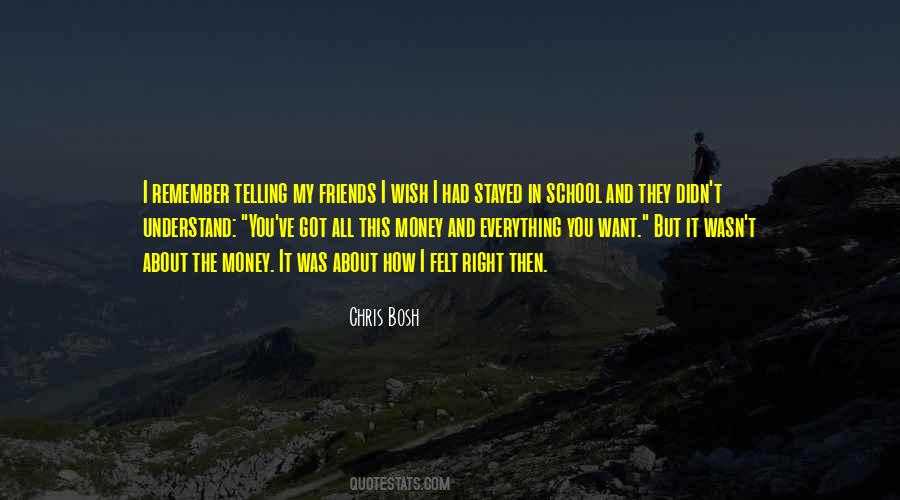 Not Everything Is About Money Quotes #170675