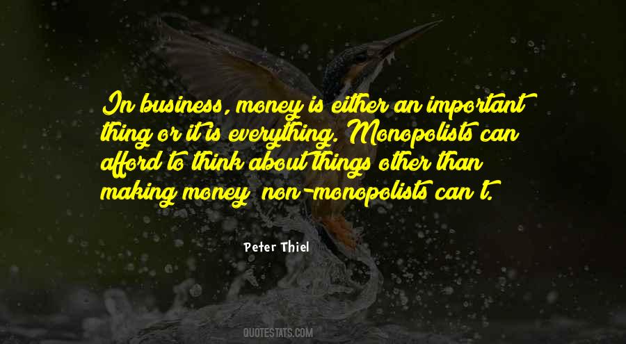 Not Everything Is About Money Quotes #985709