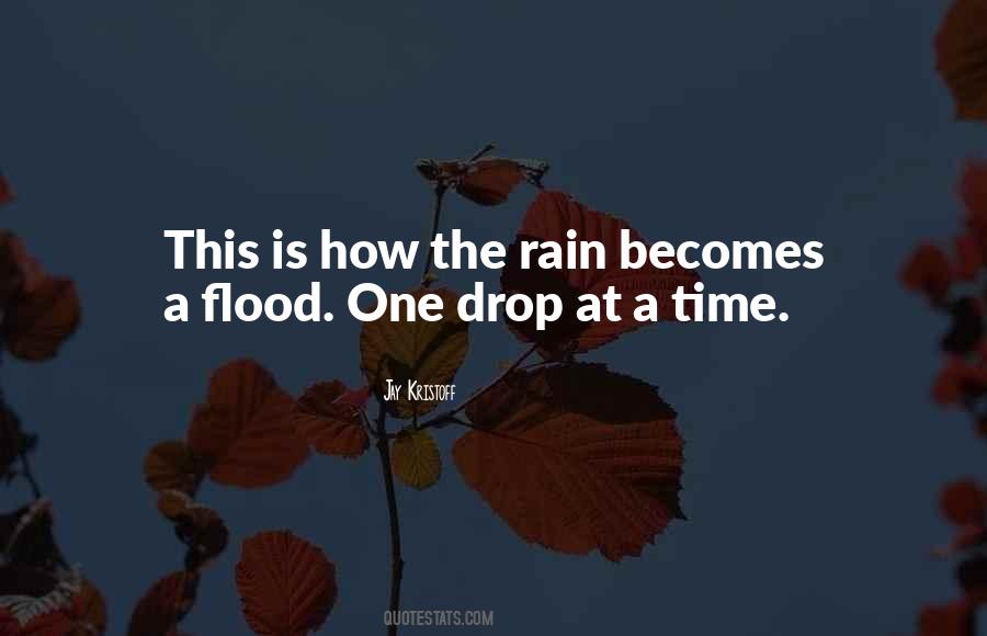 One Drop At A Time Quotes #1356121