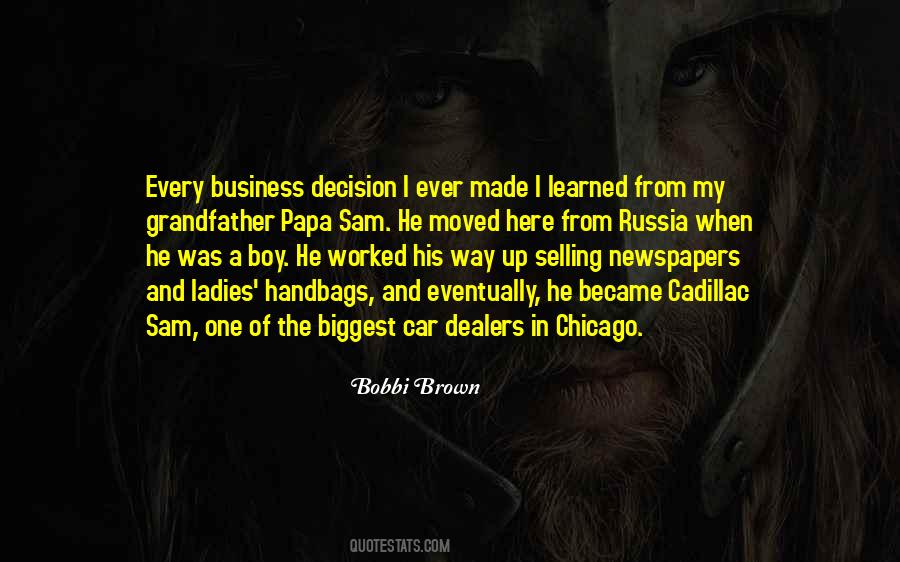 Biggest Decision Quotes #439976