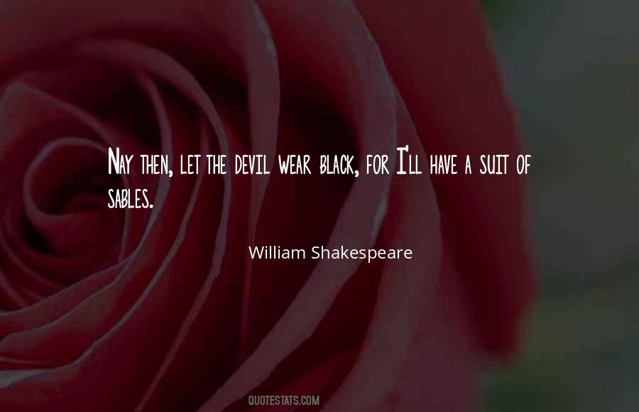 Wear Black Quotes #1005589