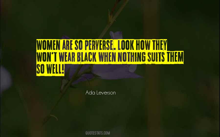 Wear Black Quotes #499298